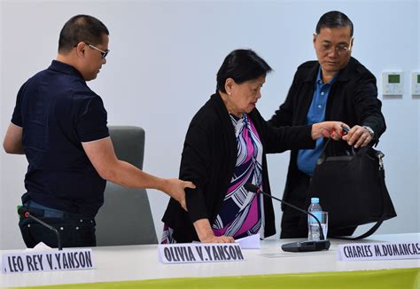 DOJ dismisses complaints filed by Yanson Four vs .